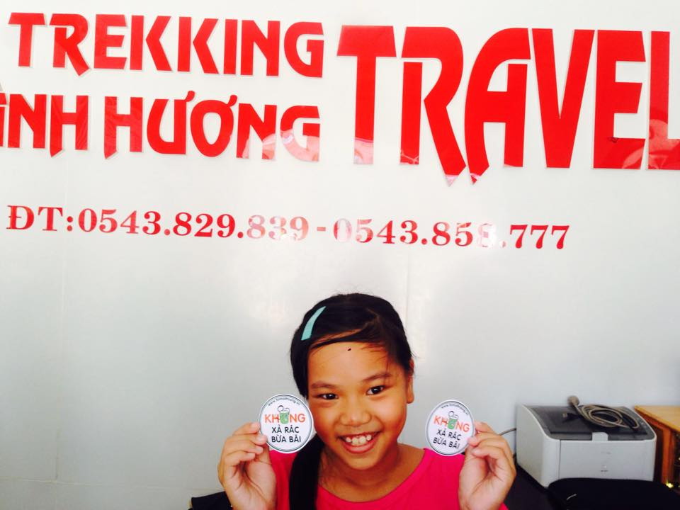 Sticker[-]"Không[-]xả[-]rác[-]bừa[-]bãi"[-]đến[-]Huế